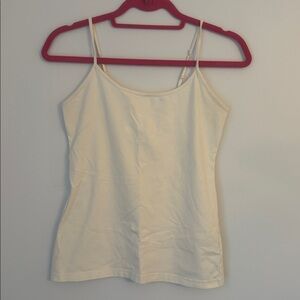 GAP Cream Adjustable Strap Camisole Size Small NWT NWOT